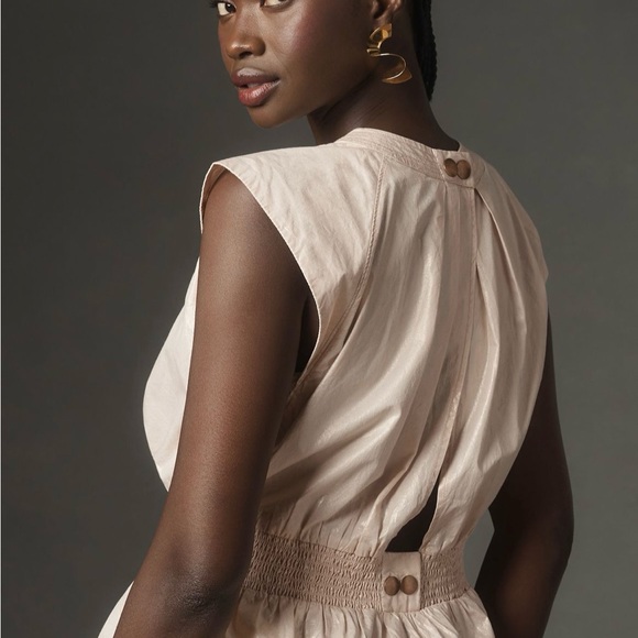 Anthropologie Foil poplin shell top, brand new with tags - Picture 2 of 8